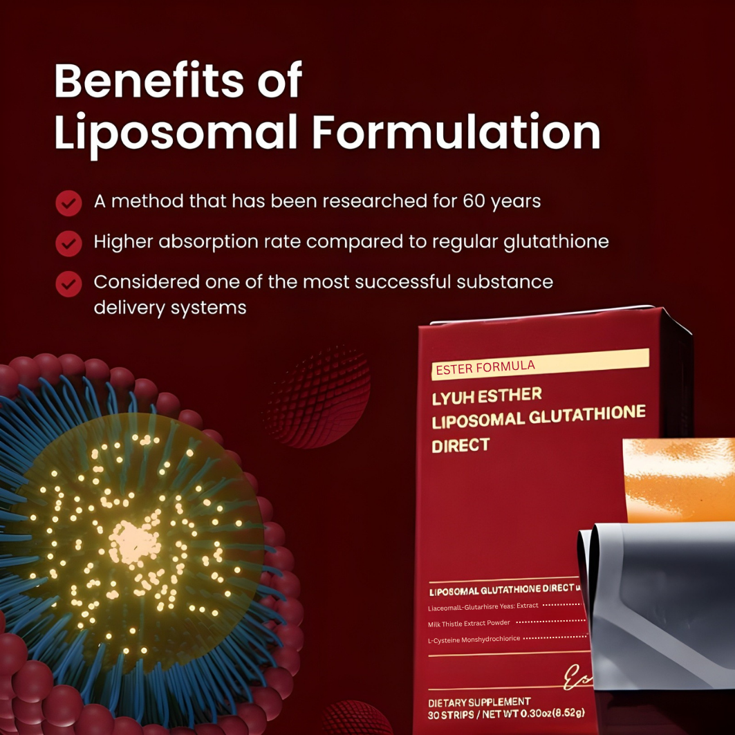 ESTER FUSION™ Liposome Glutathione Direct Strips