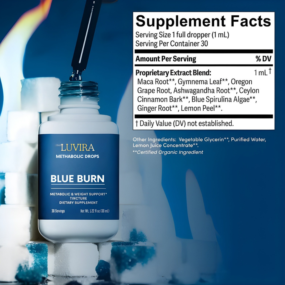 The BlueBurn™ Metabolism Enhancer Drops
