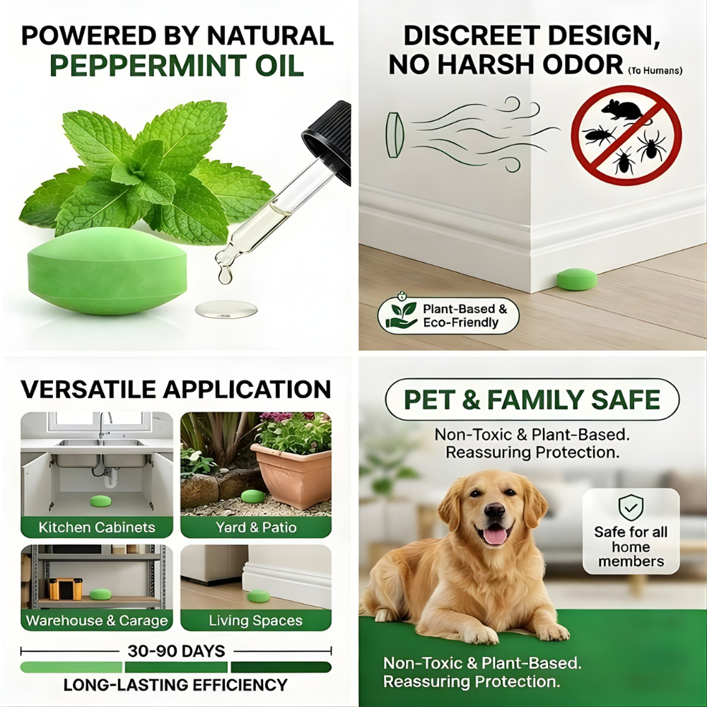 Natural Rodent Repellent Balls